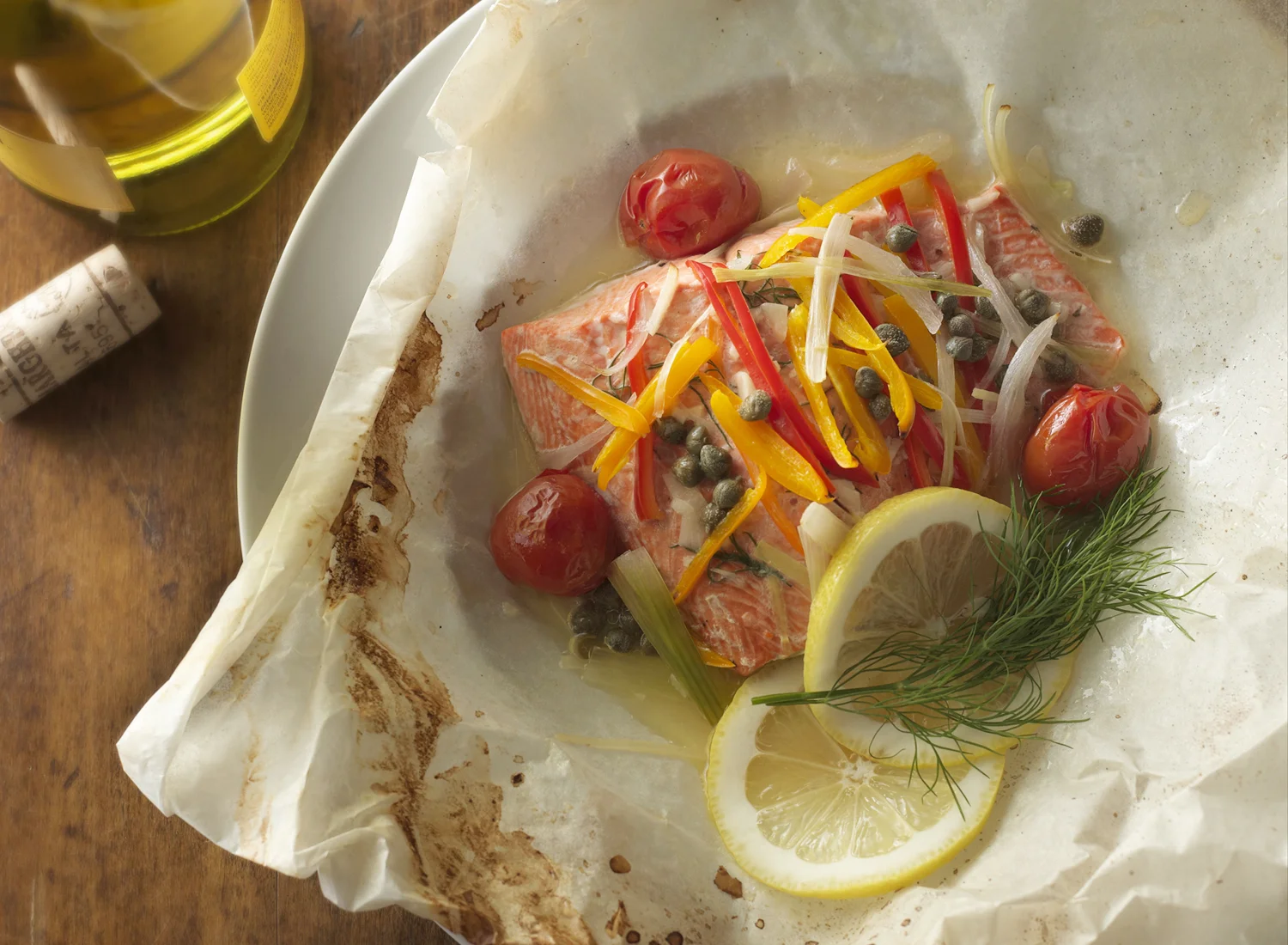 Salmon En Papillote | Tony Kubat Photography
