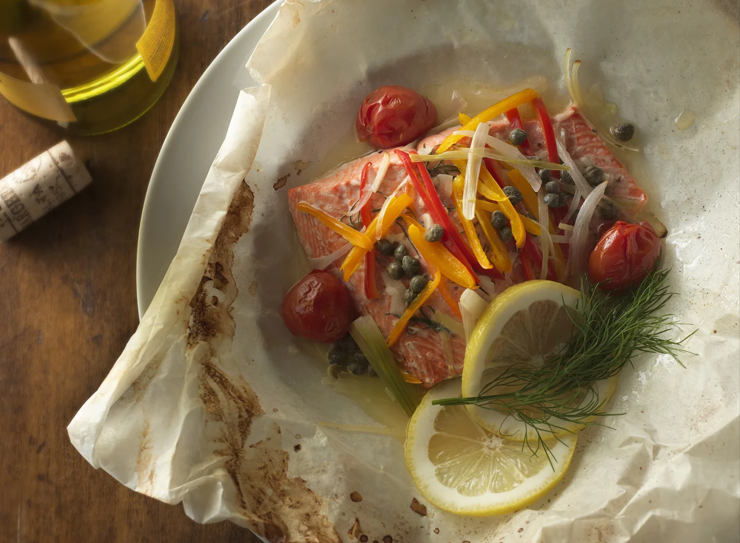 Salmon En Papillote | Tony Kubat Photography
