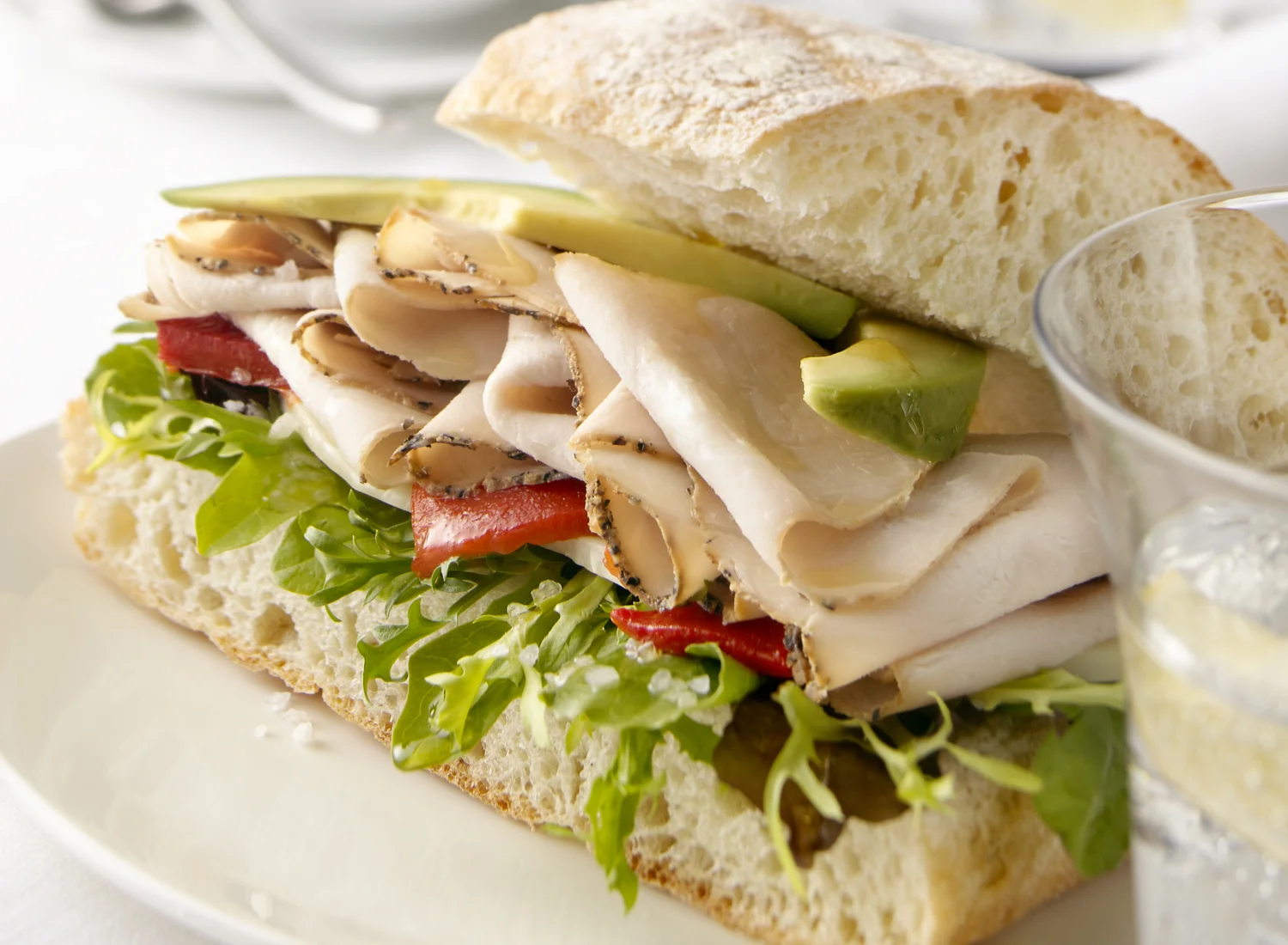 Turkey Avacado Sandwich | Tony Kubat Photography