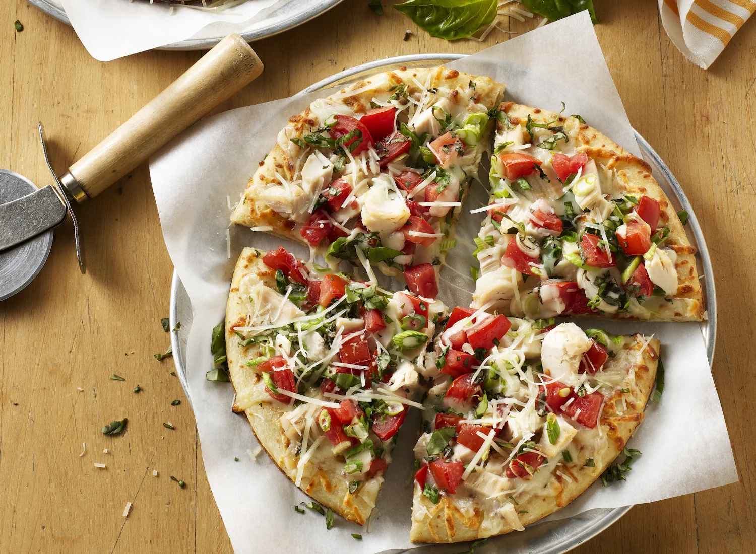 Chicken Pizza | Tony Kubat Photography