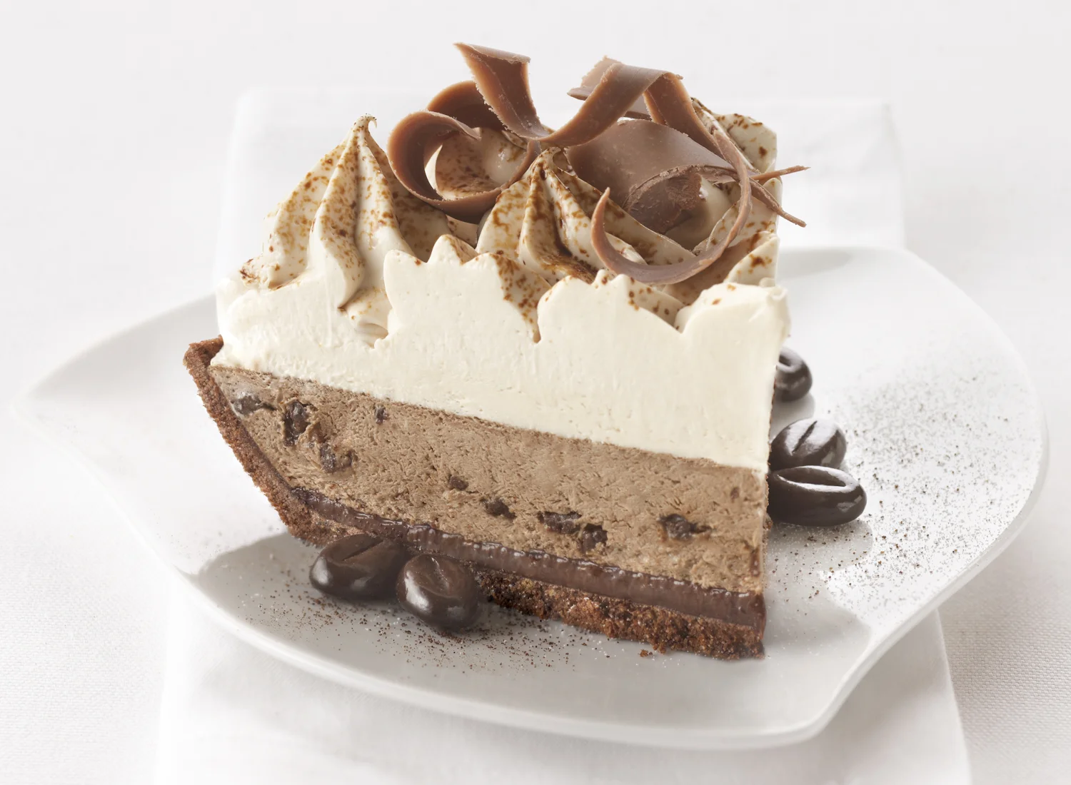 Chocolate Espresso Cream Pie | Tony Kubat Photography