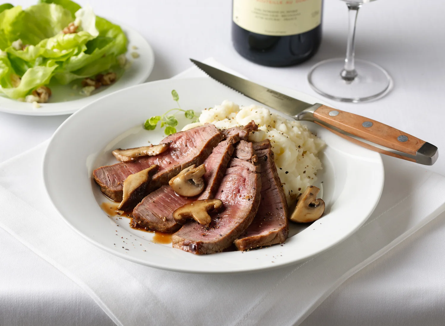 London Broil And Mashed Potatoes | Tony Kubat Photography