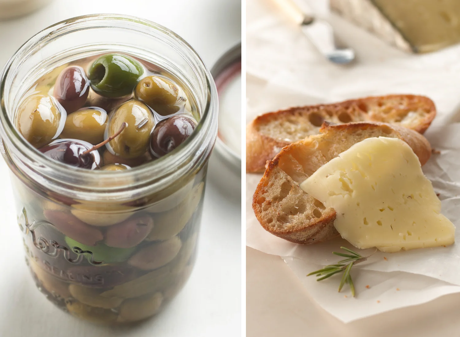 Olives And Crostini | Tony Kubat Photography