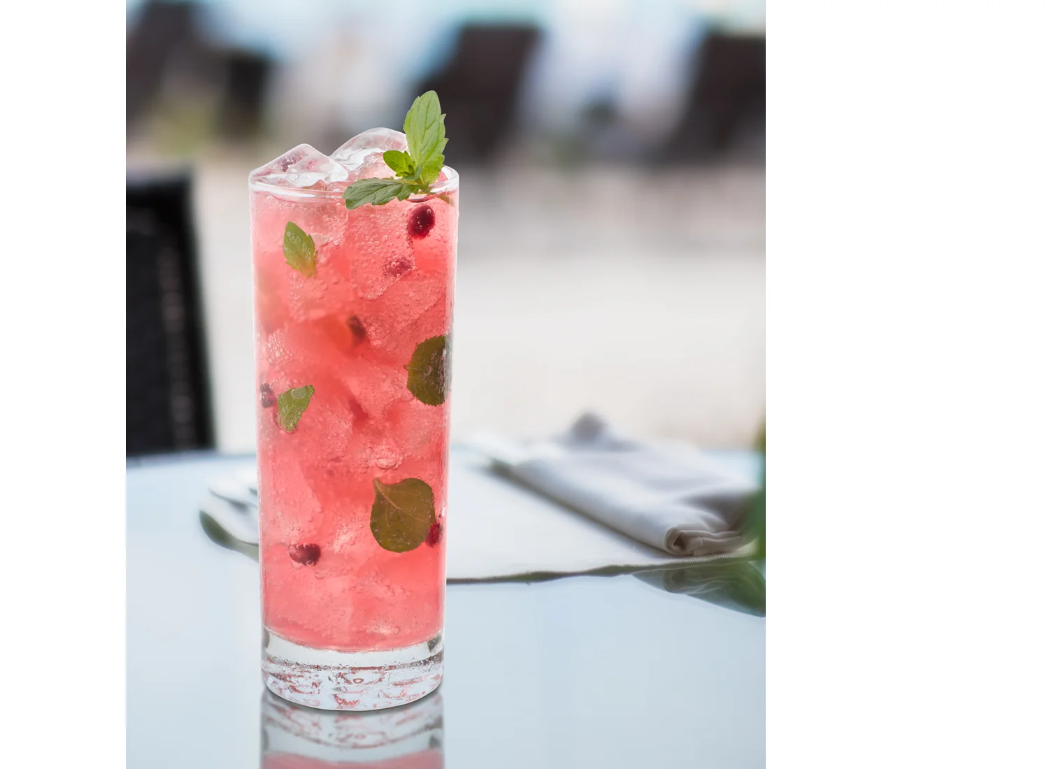 Pomegranate Mojito | Tony Kubat Photography