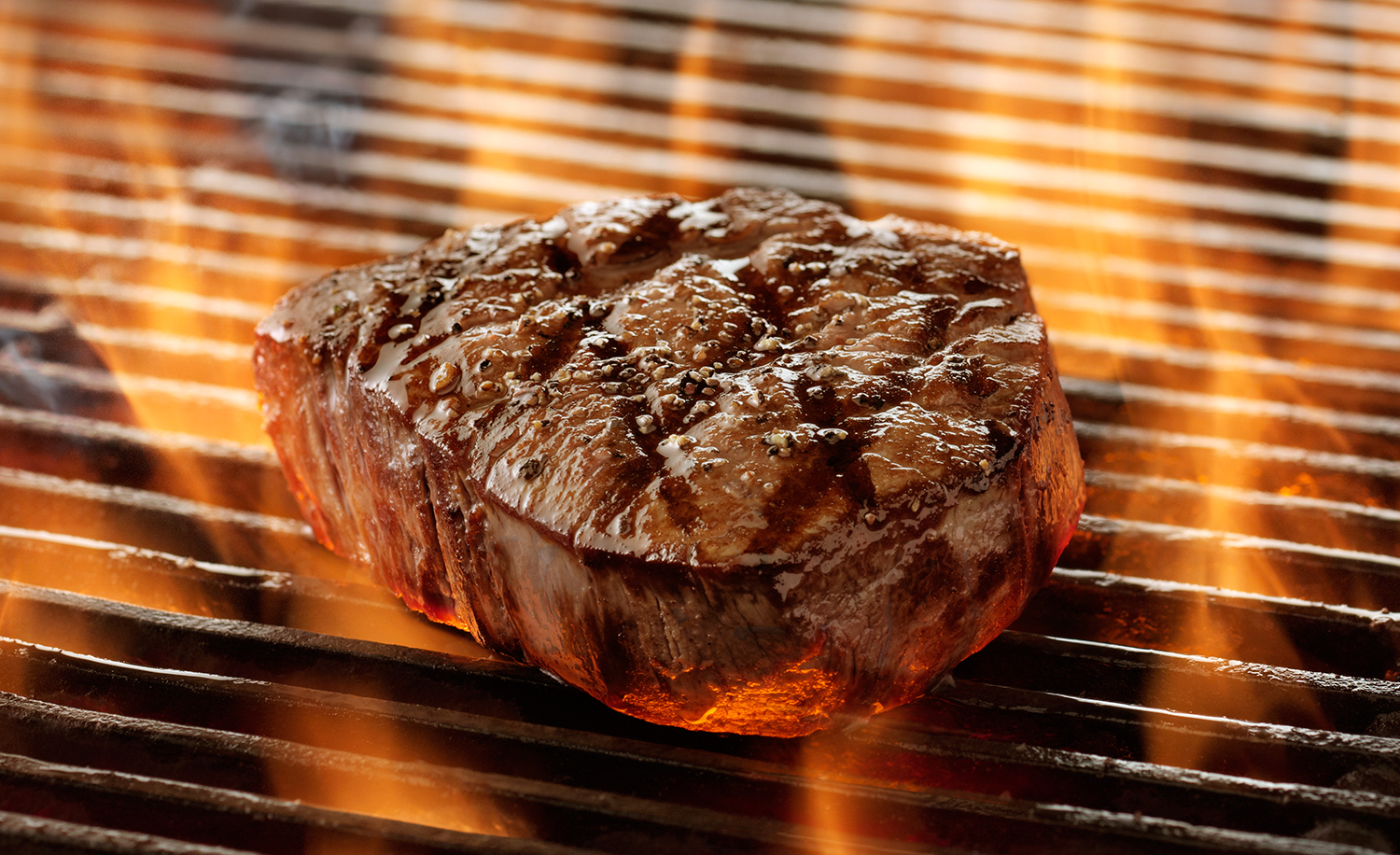 Flame Grilled Steak | Tony Kubat Photography