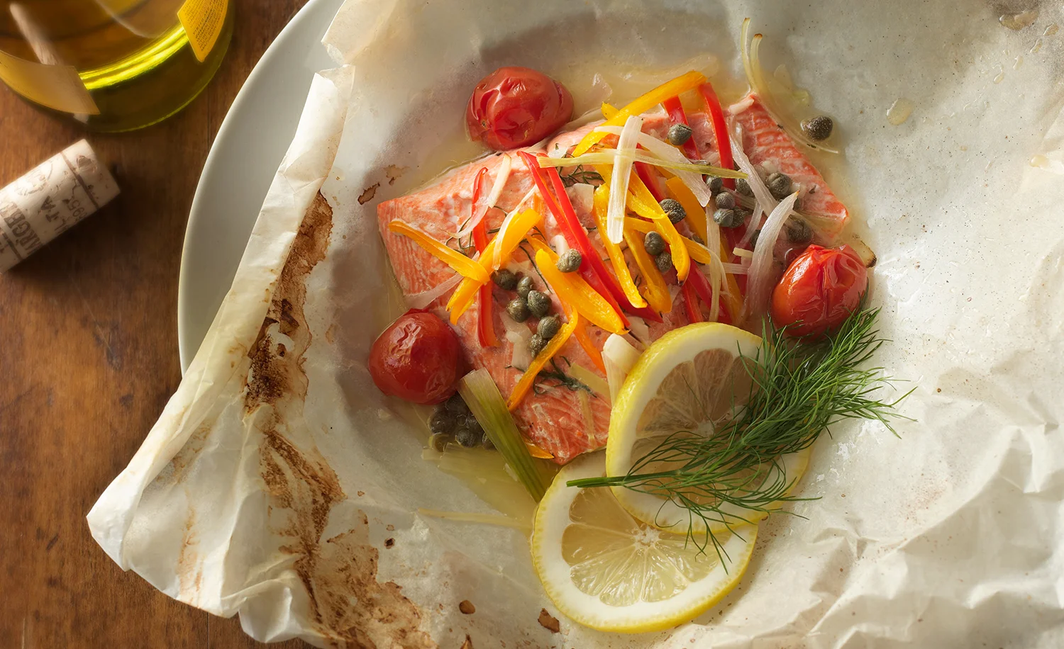 Salmon En Papillote | Tony Kubat Photography