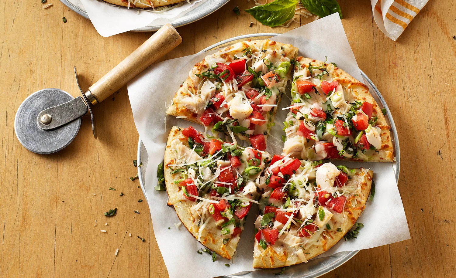 Chicken Pizza | Tony Kubat Photography