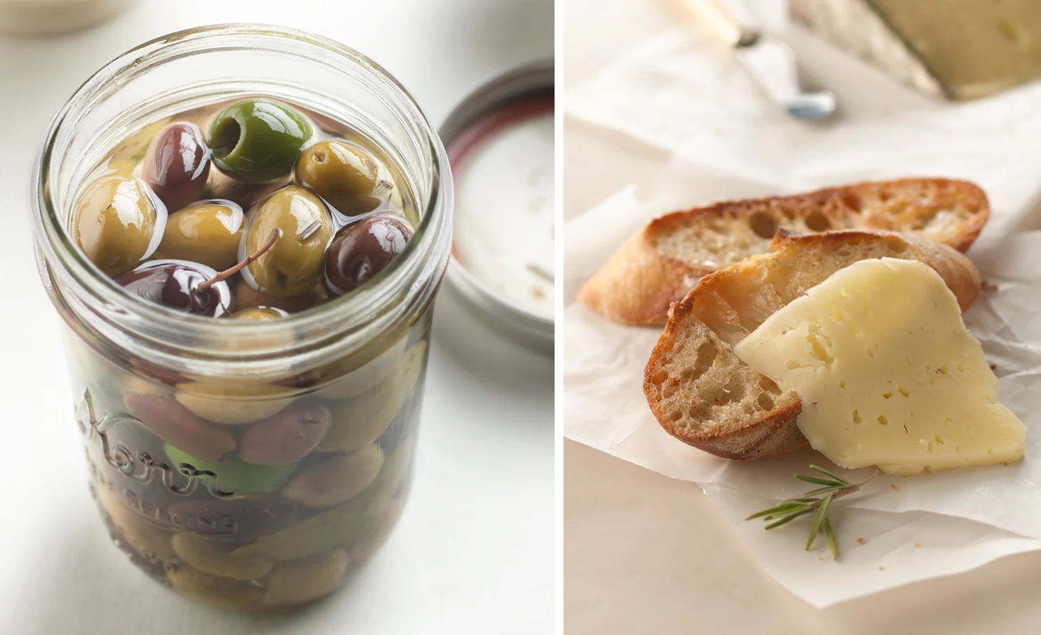 Olives And Crostini | Tony Kubat Photography