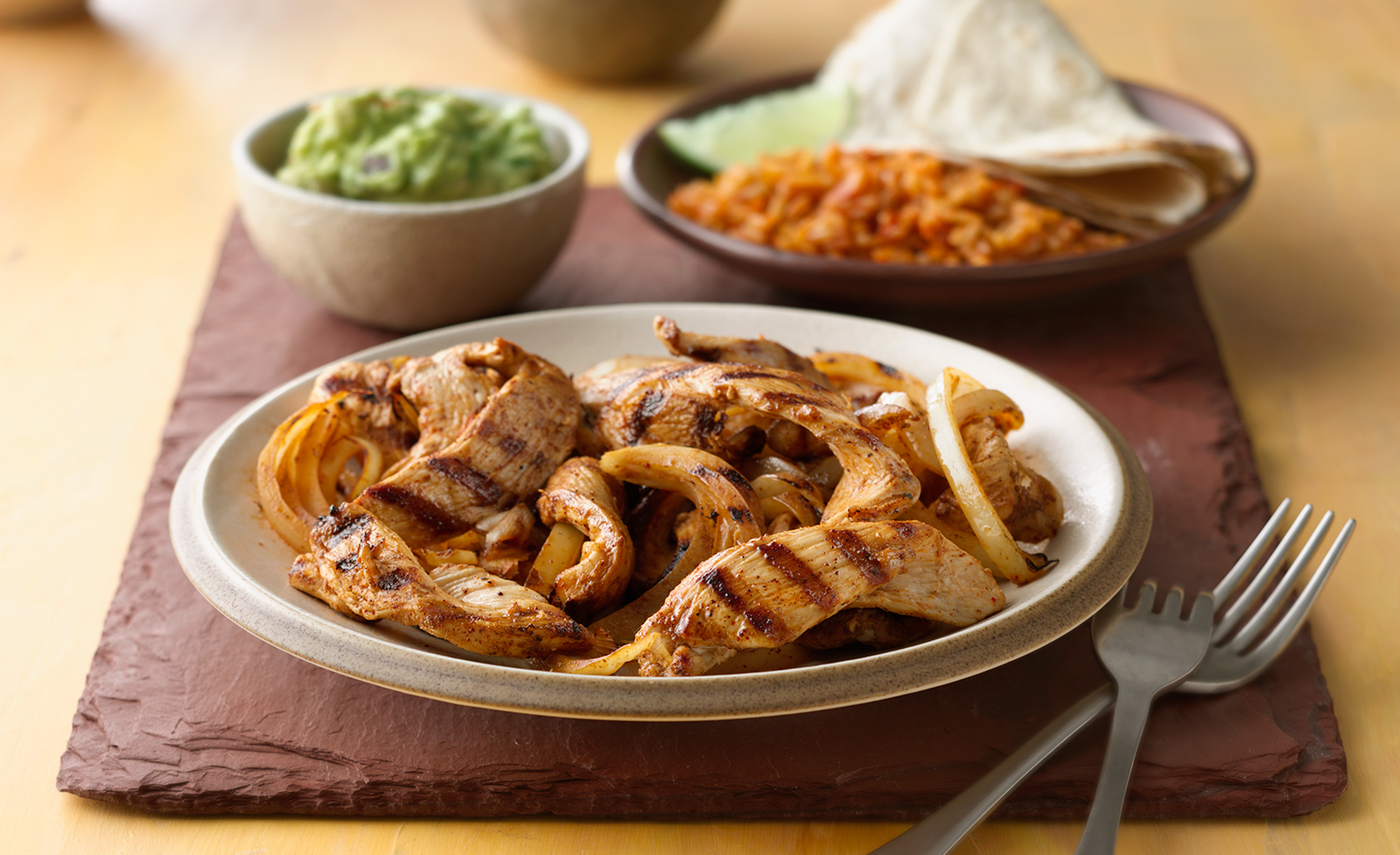 Grilled Chicken Fajitas | Tony Kubat Photography