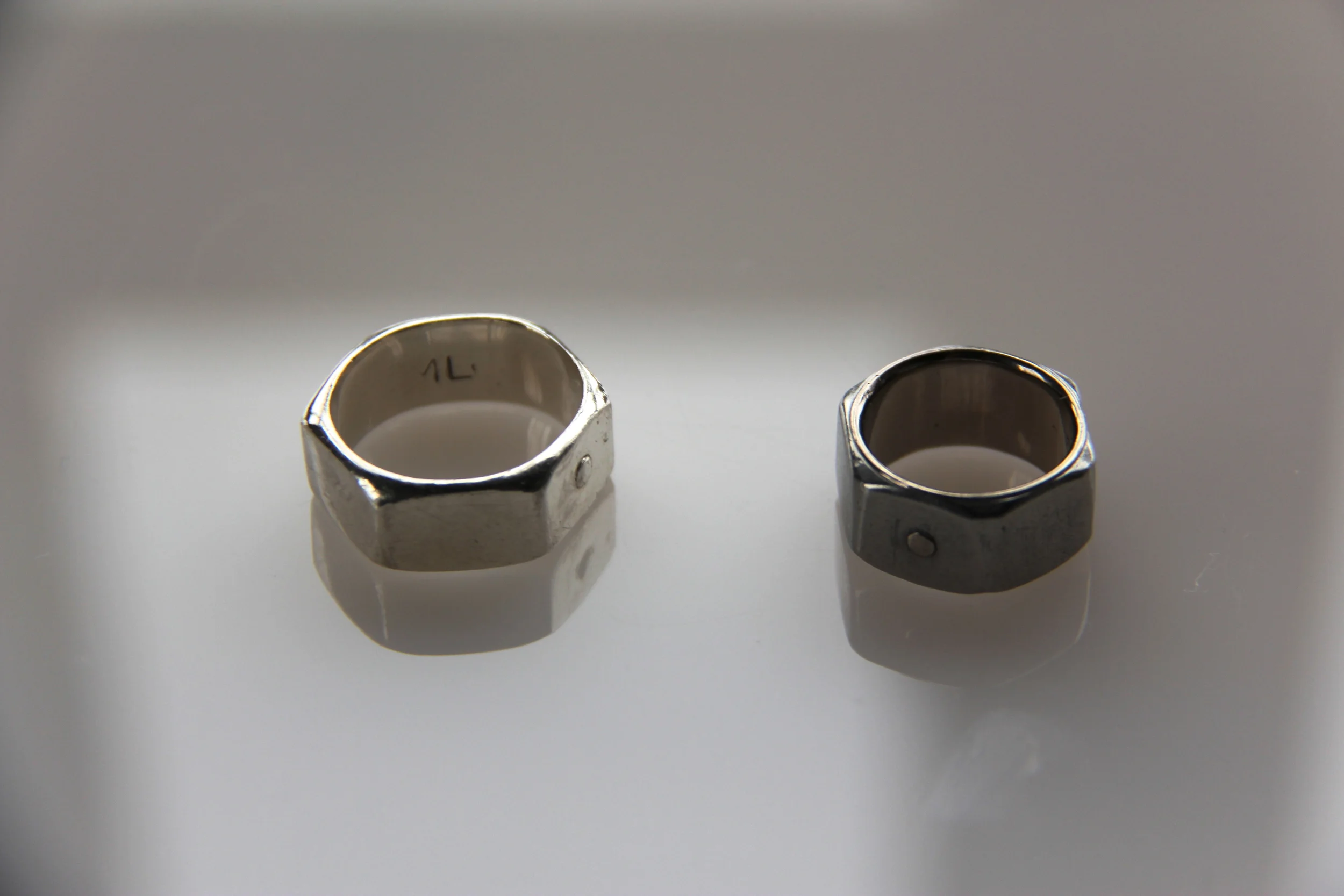 Silver Nut Ring