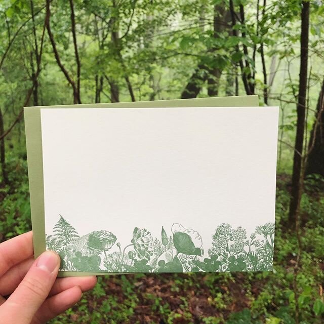 My best selling notecard pack is back in stock! Due to the shut down, many of my income streams are non-existent (wedding jobs, invitations, wholesale orders, art shows) so I have been buying smaller orders of materials (cards, envelopes, etc). But t