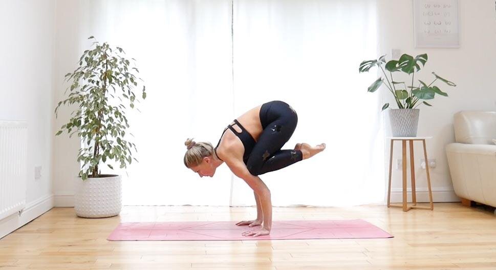 Yoga 101: Learning to Fly with Baby Crow - Fit Bottomed Girls