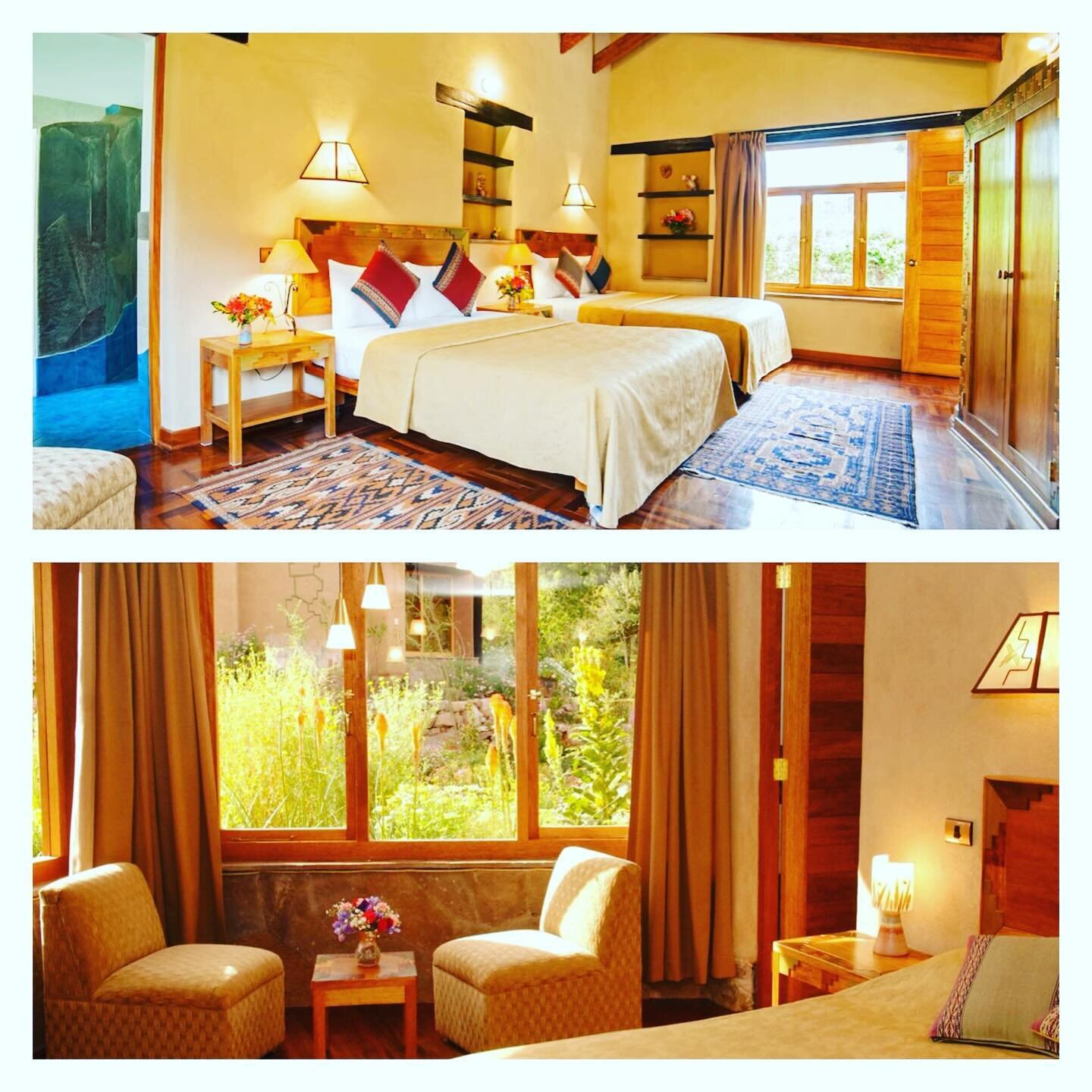 ⛰️PERU 2️⃣0️⃣2️⃣4️⃣ 🇵🇪 Luxury Shared QUEEN - Double Occupancy
IS WAITING FOR YOU!!!

$3,450 per person - ONLY 4 BEDS LEFT

10 MONTH PAYMENT PLAN OFFERED FOR LIMITED TIME ONLY!

This Willka T&rsquo;ika&rsquo;s sustainable luxury room with two Queen 