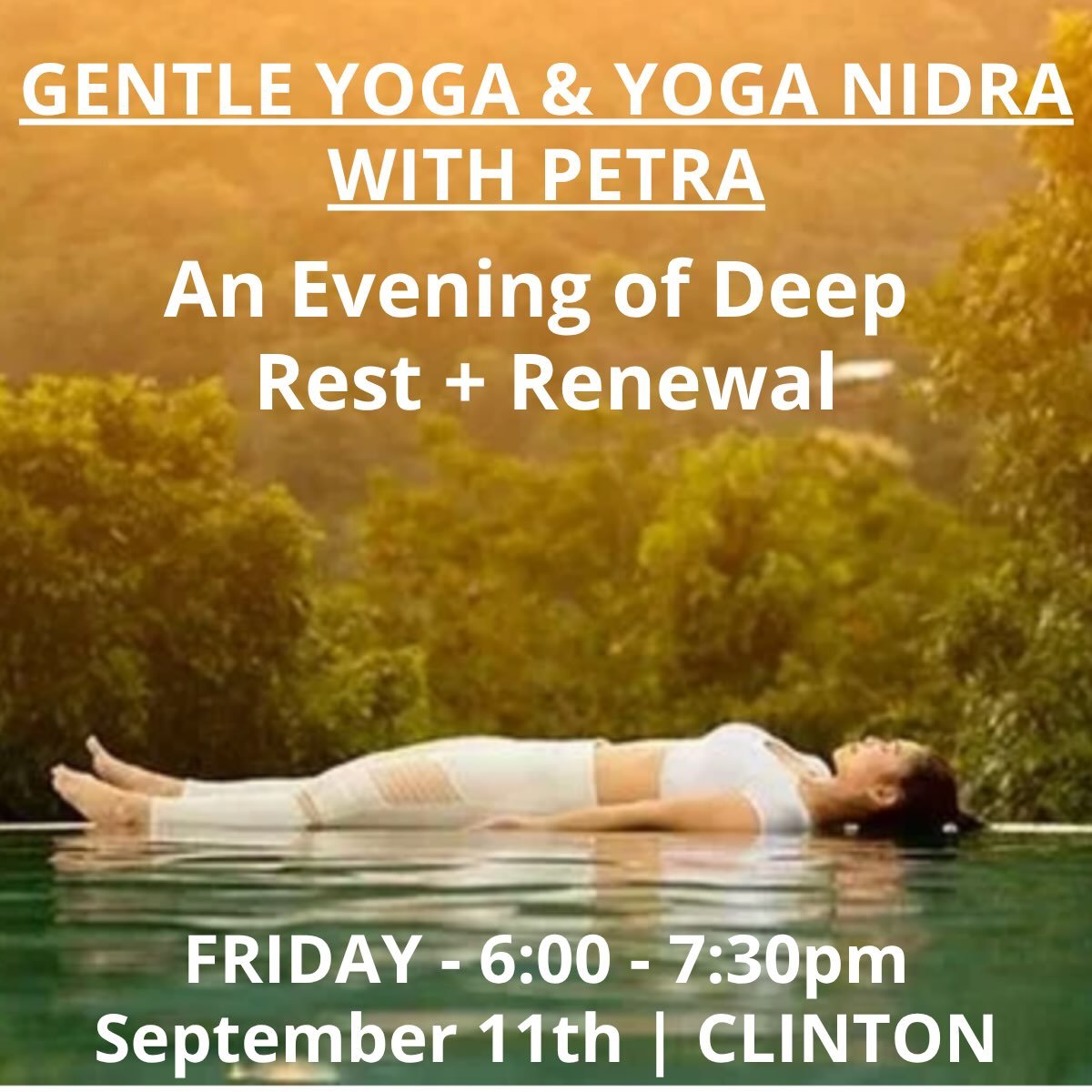 An Evening to Remember, Reflect &amp; Rest 🤍

This September 11, we&rsquo;re creating space to slow down.

Twenty-five years after a day that changed so many lives, we&rsquo;ll gather not to dwell in loss, but to honor remembrance through stillness,