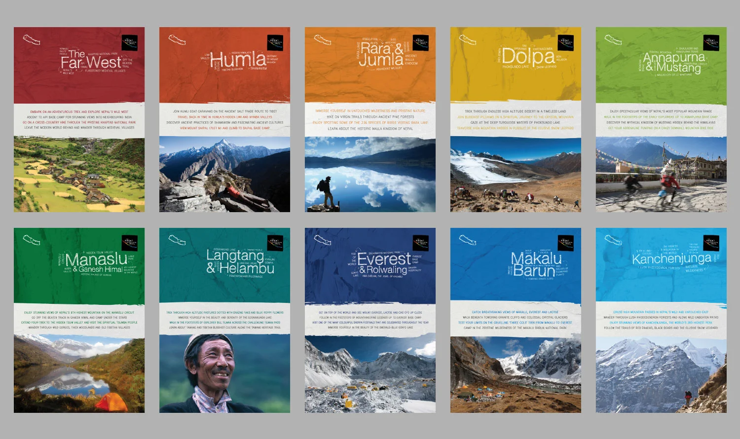 Destination brochures