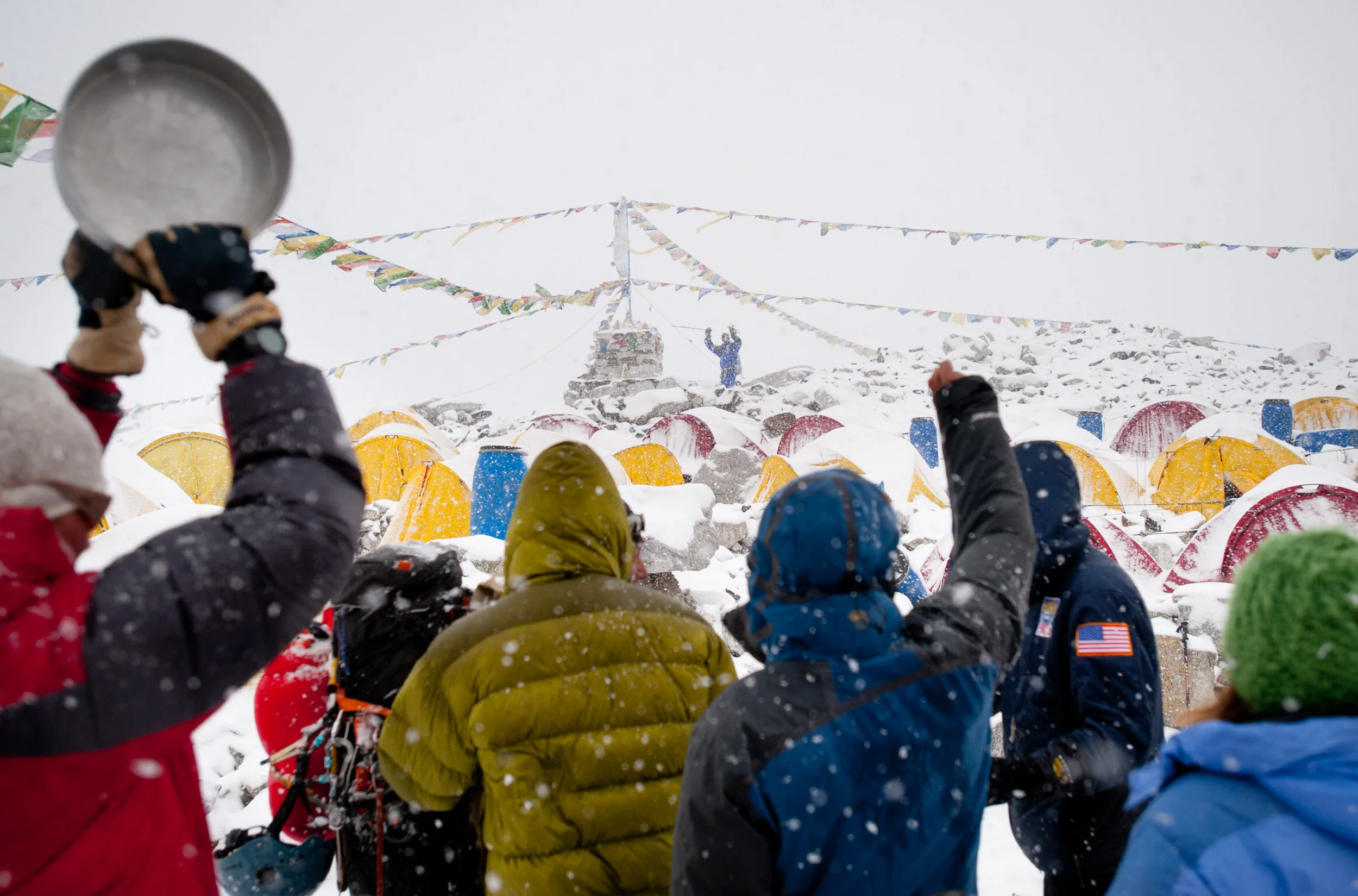  Return from the summit  Everest base camp, Nepal  