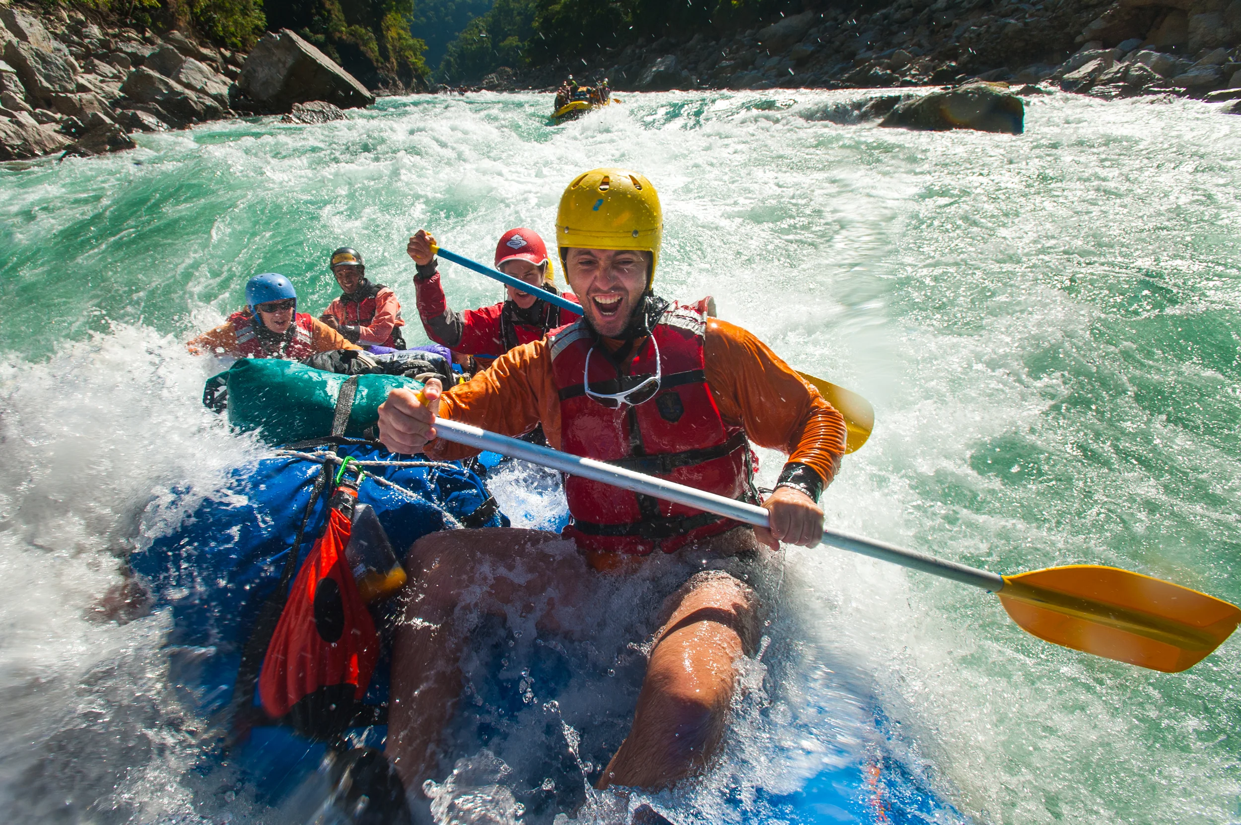 THE PEACE AND THE POWER – The Karnali runs through some of Nepal's most serene scenery, but its huge volume of water won’t disappoint adrenaline junkies either. 