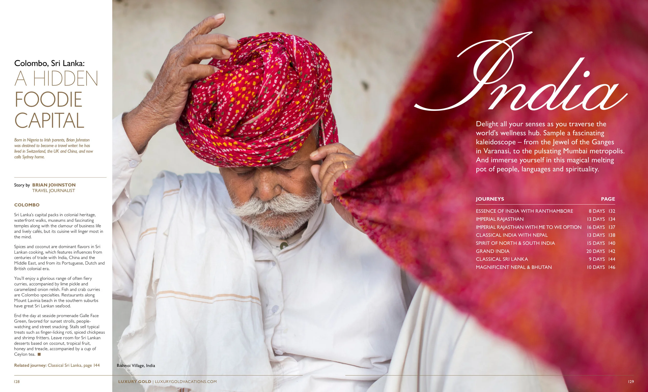 Luxury Gold Brochure