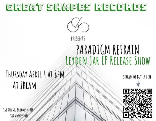 Save the date! EP release show!