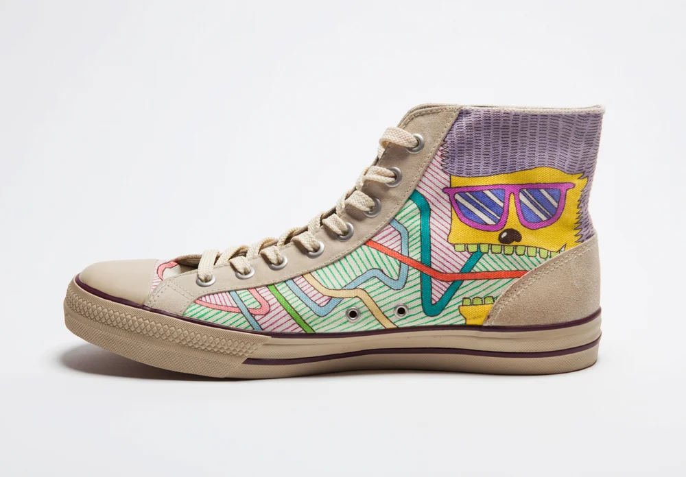 Custom Illustrated Shoes