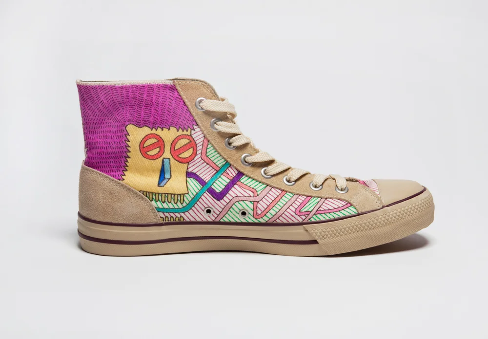 Custom Illustrated Shoes