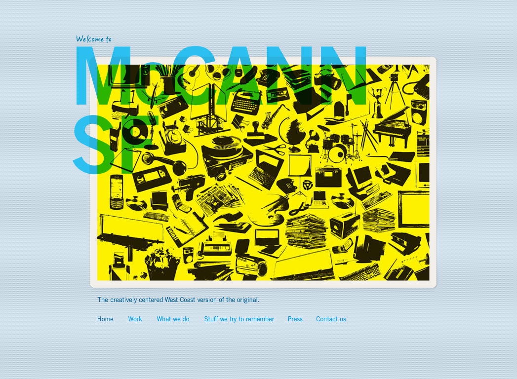 McCann SF Website