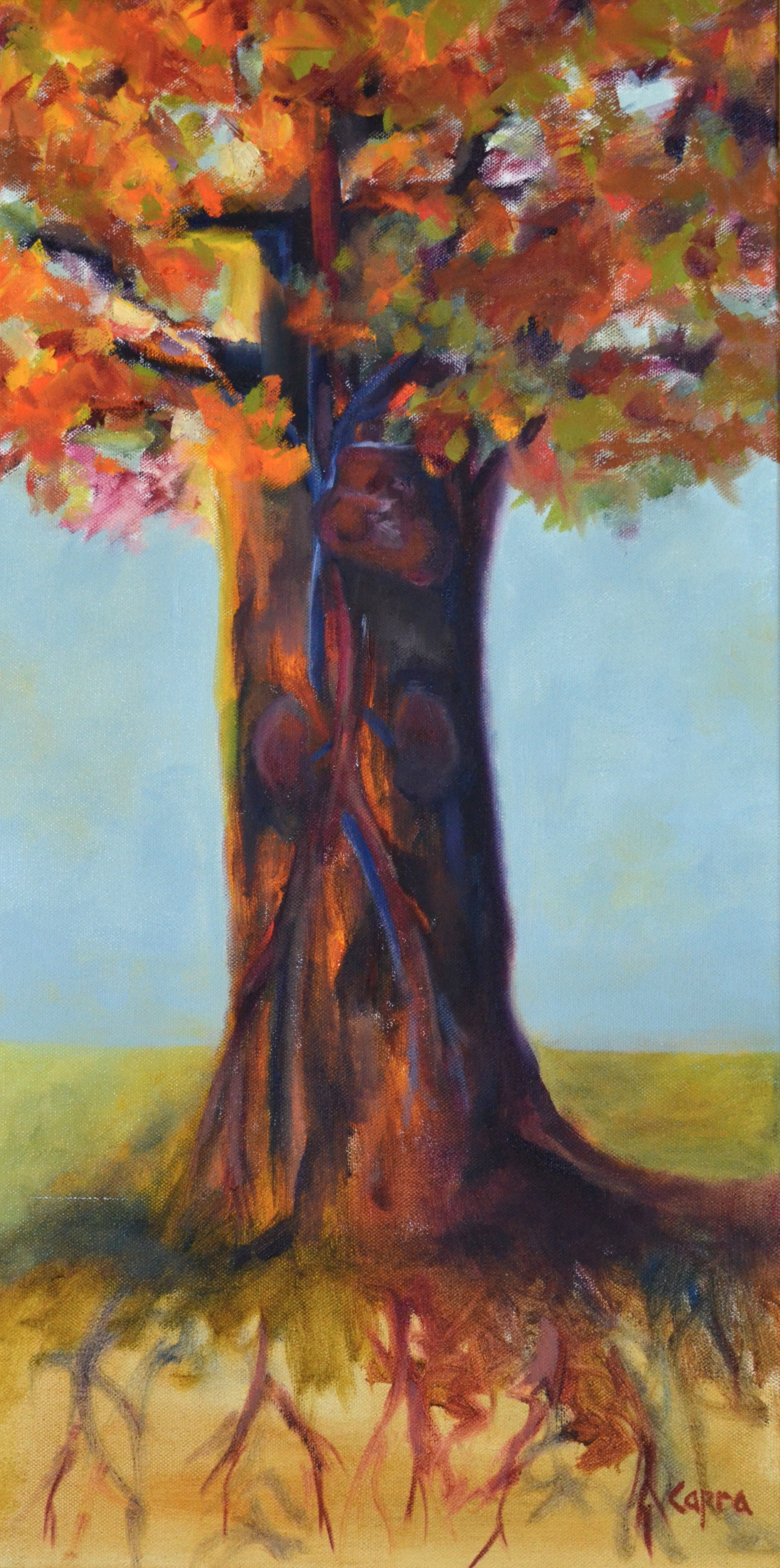 Tree of Life 12x24 oil painting SOLD