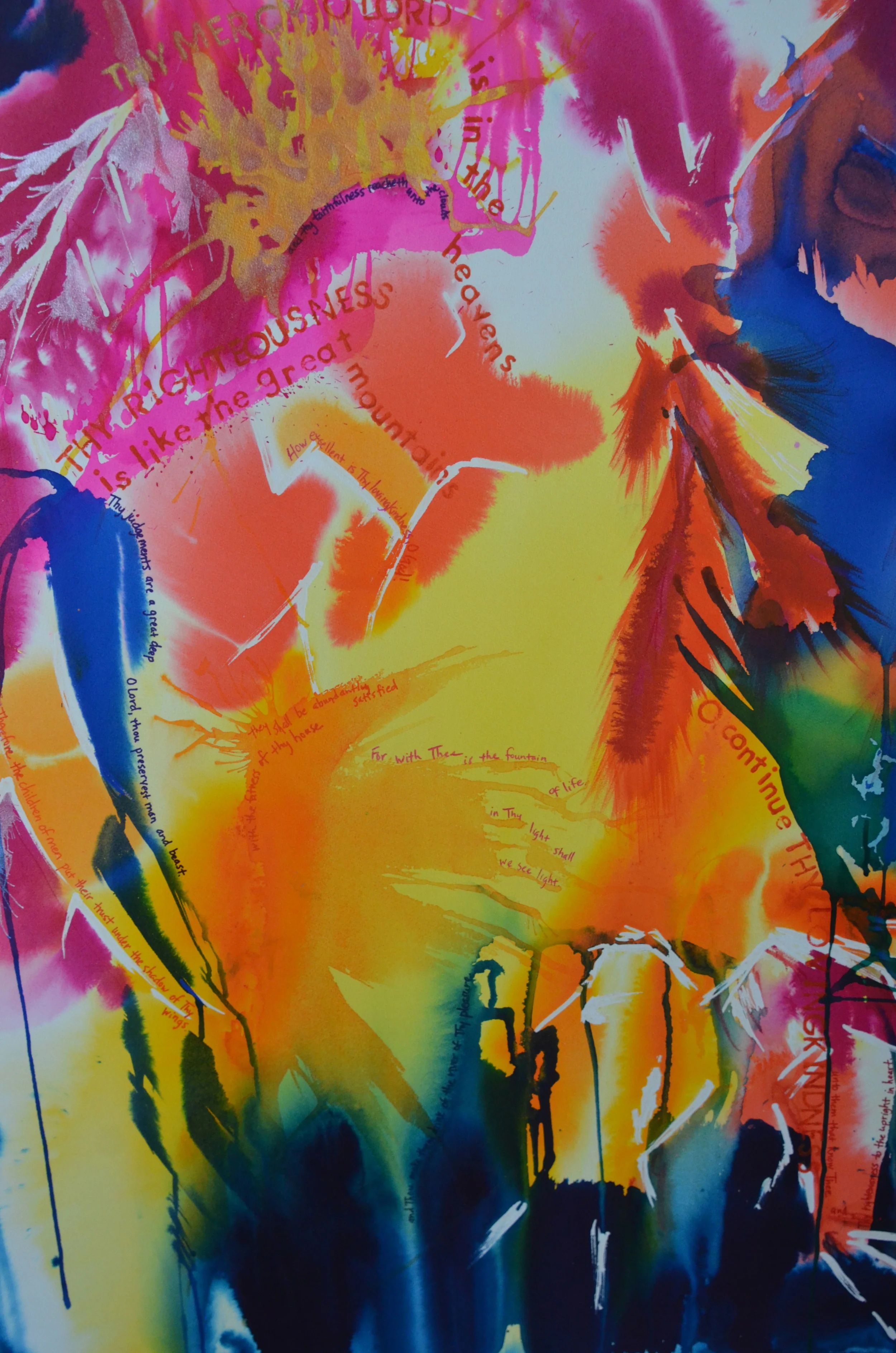 Psalm 36 SOLD 45x60