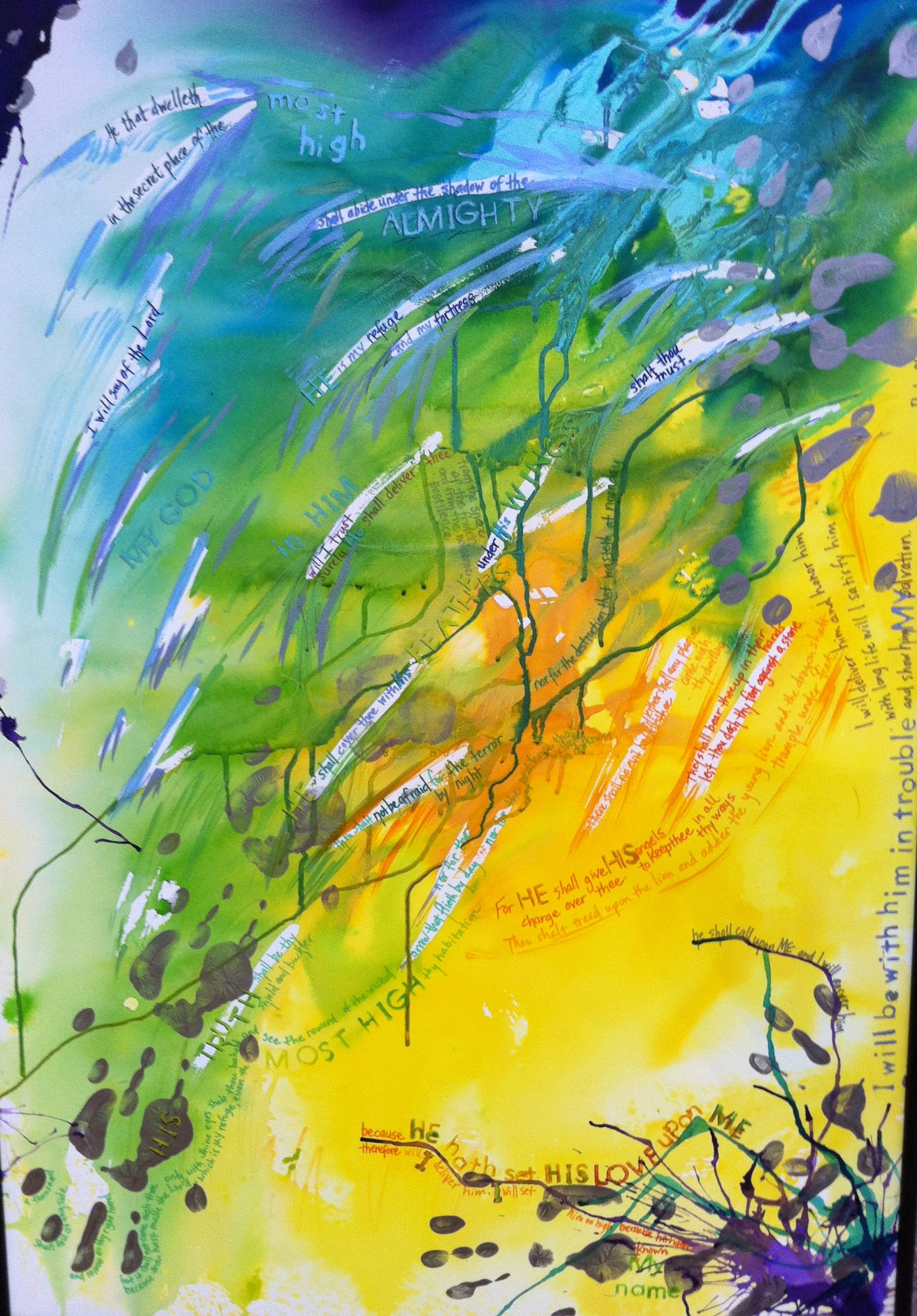 Psalm 91 SOLD 45x60