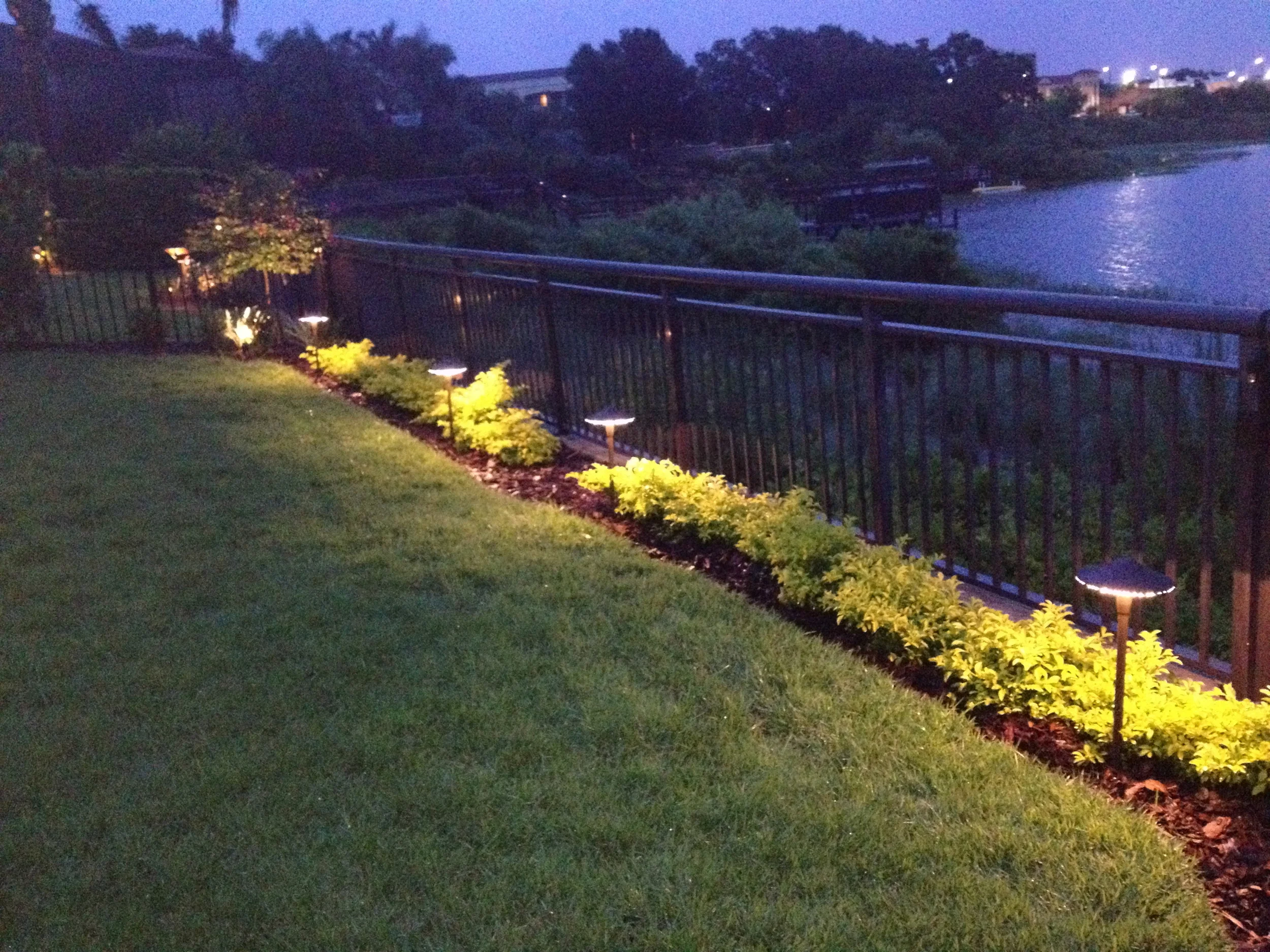 New Garden for the Lower Terrace Overview of lovely Sand Lake