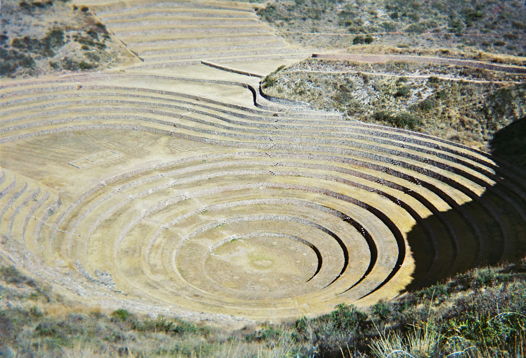 Ancient Agricultural Terraces in Peru