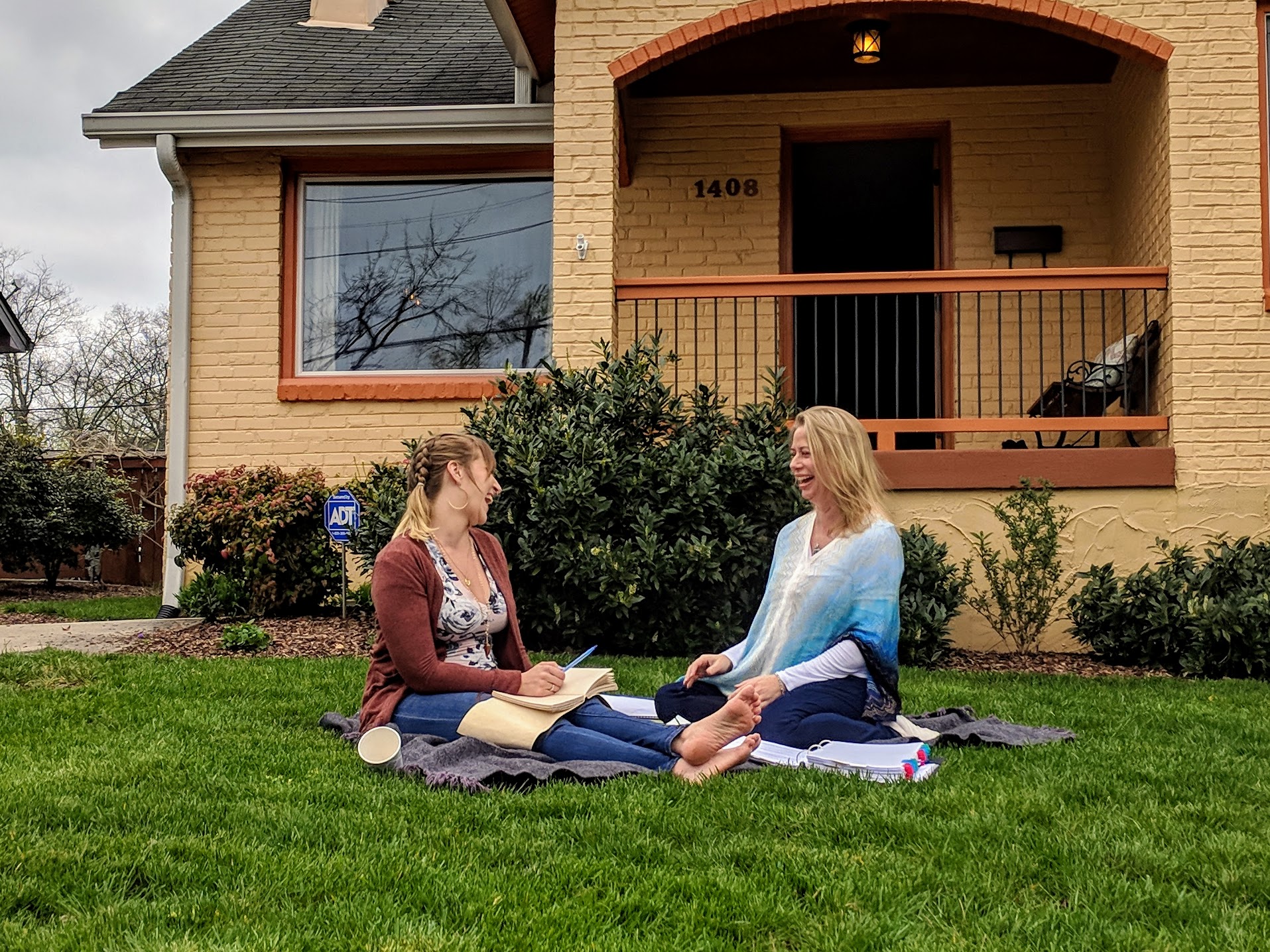 Two students on Lawn.jpg