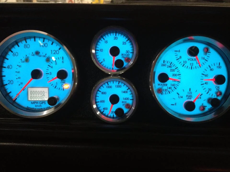 A few custom TDI gauge panels we made for our conversions