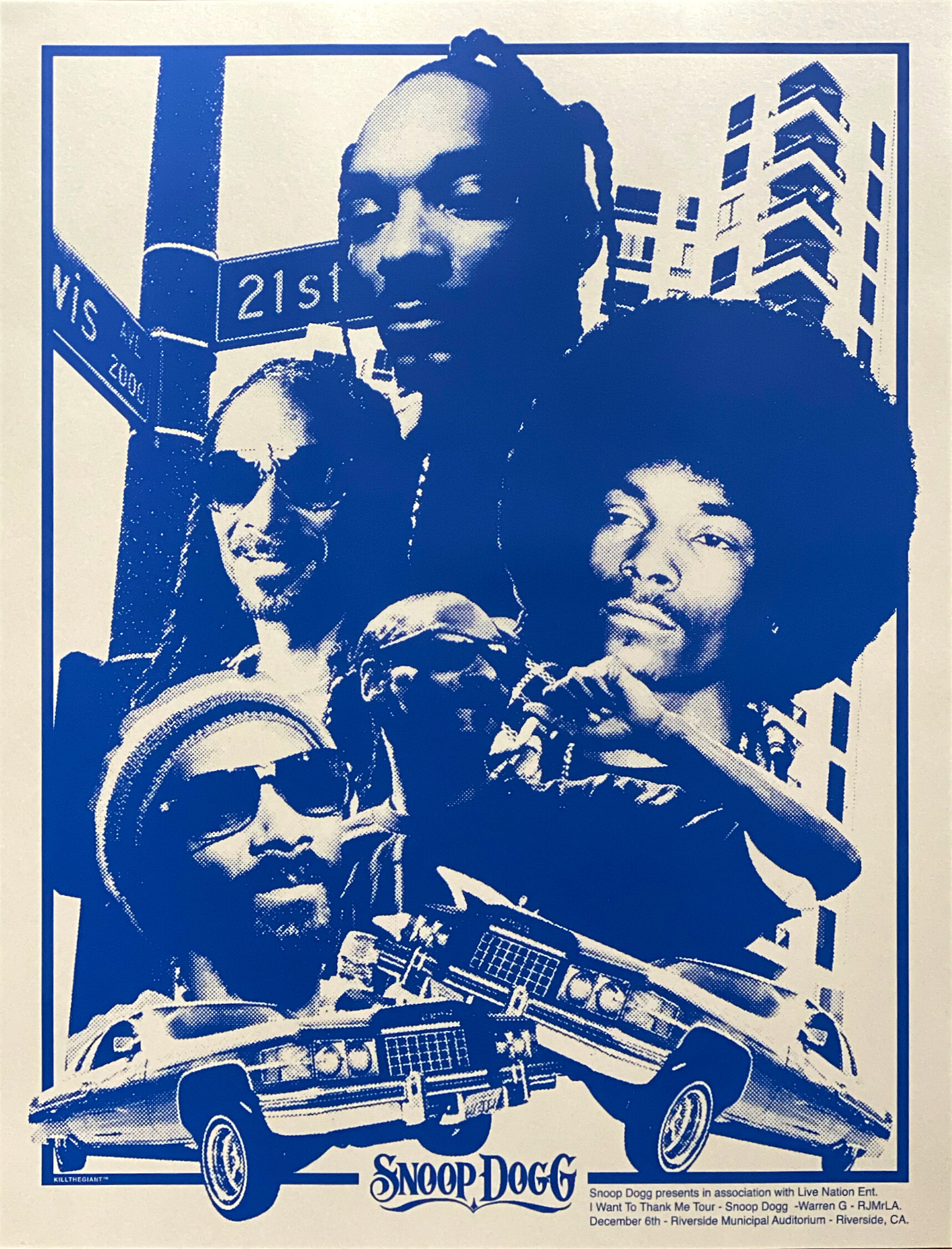 Live Nation x Snoop Dogg x KILLTHEGIANT™ AP