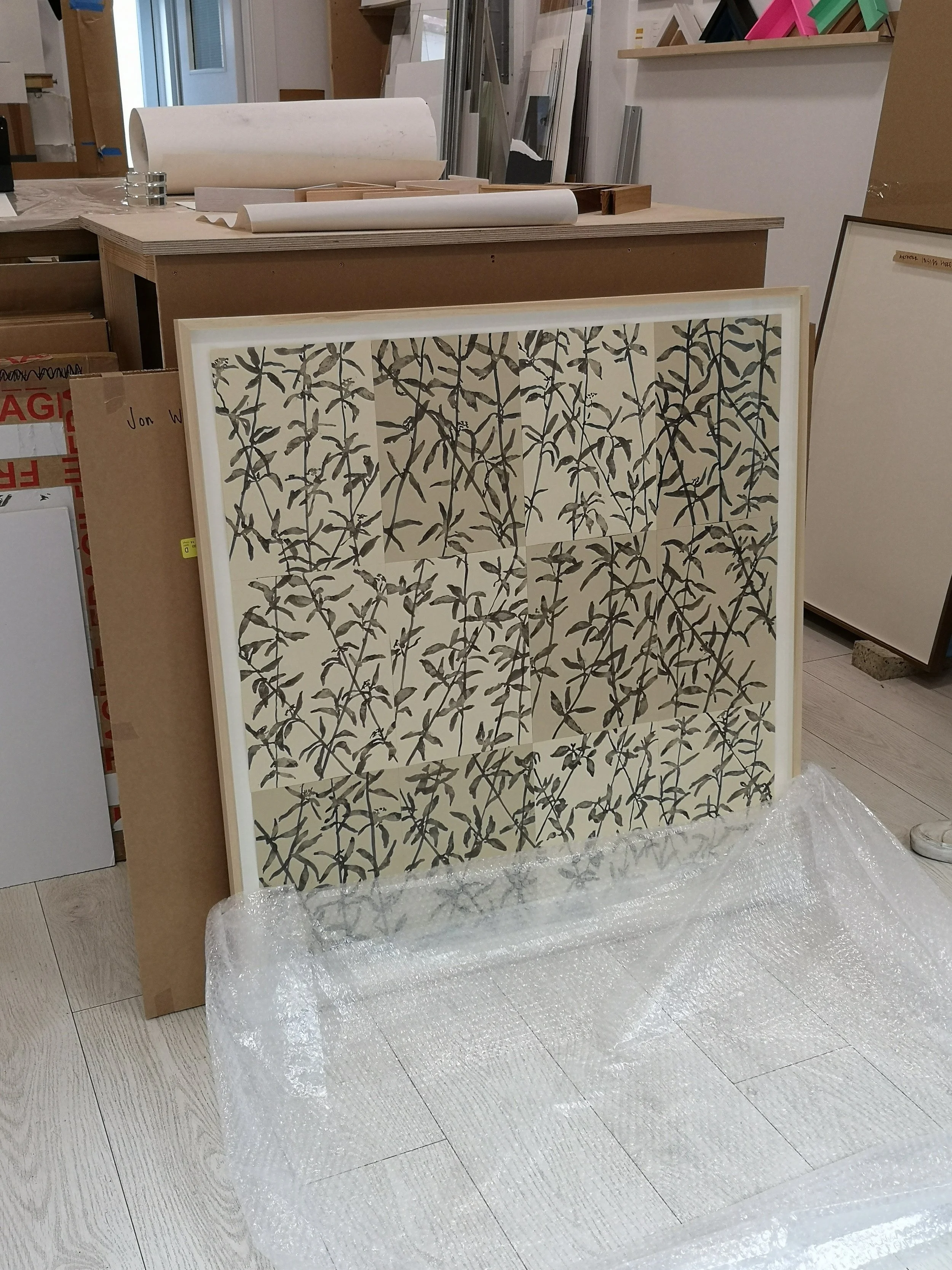 OPTION 1 - SHIPPING FRAMED 