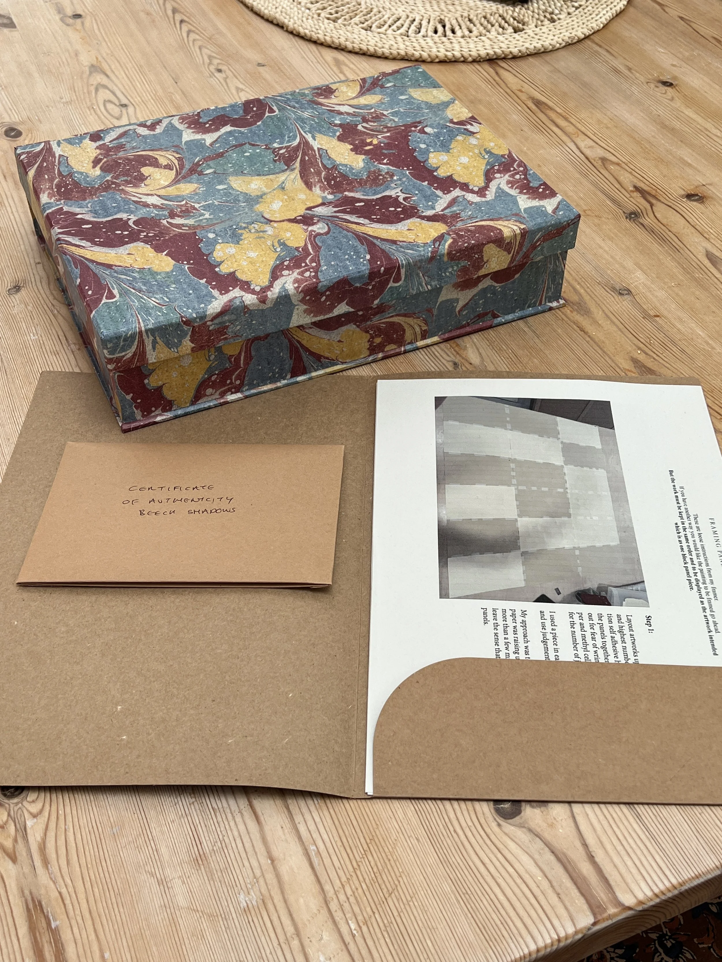 OPTION 2 - SHIPPING UNFRAMED