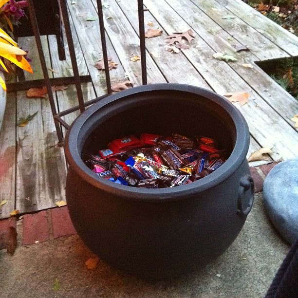 I&#8217;m the candy man. Send your kids.