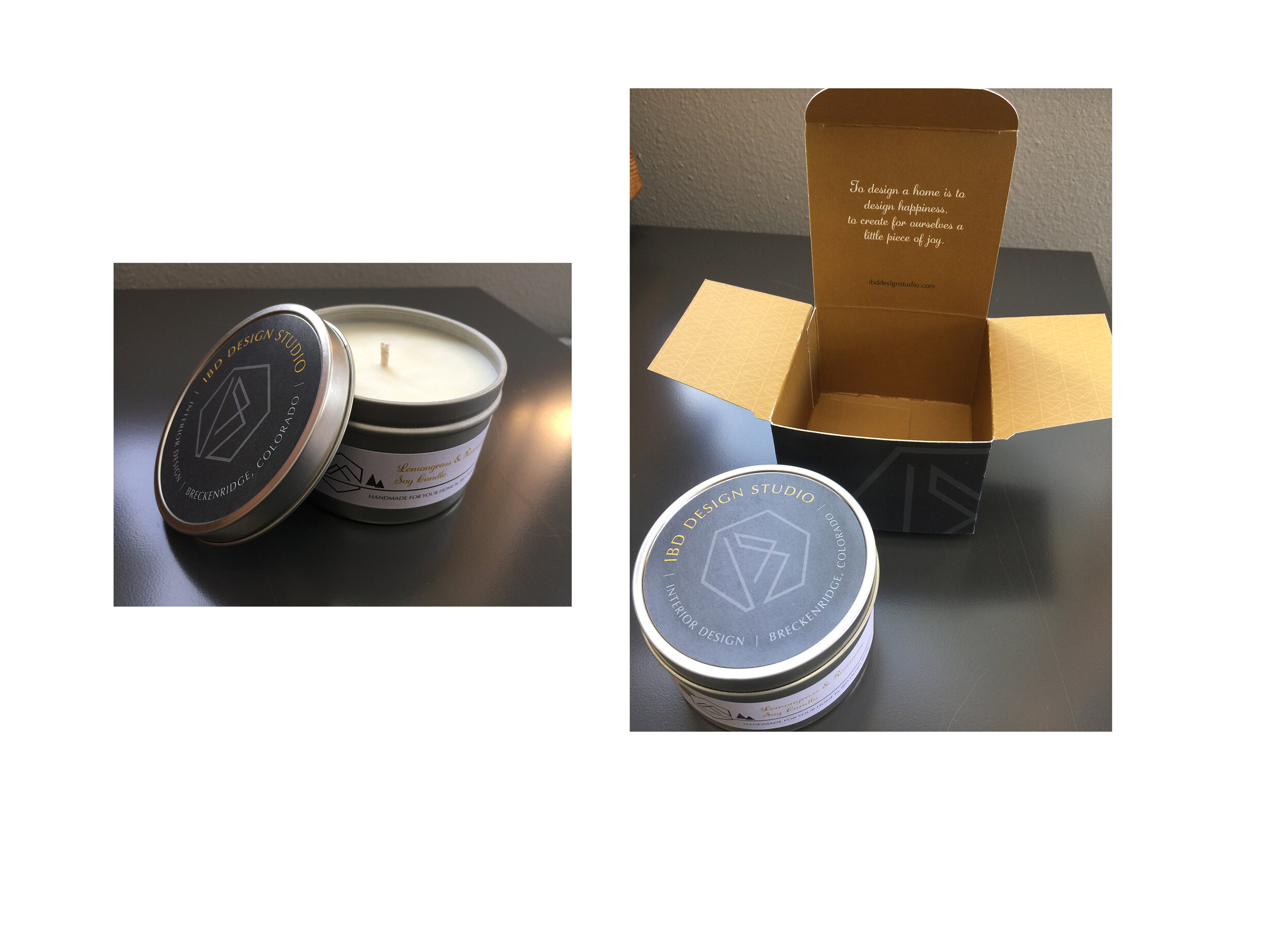 IBD Candle + Box Gift