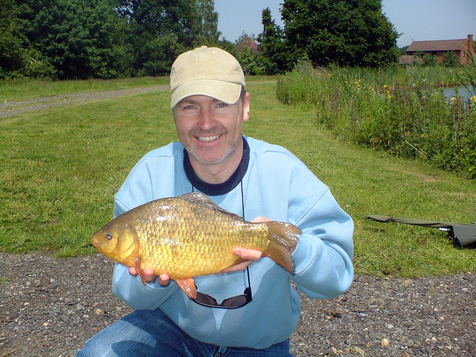 A visit to Marsh Farm, and a little bar of gold! 2lb 2ozs.