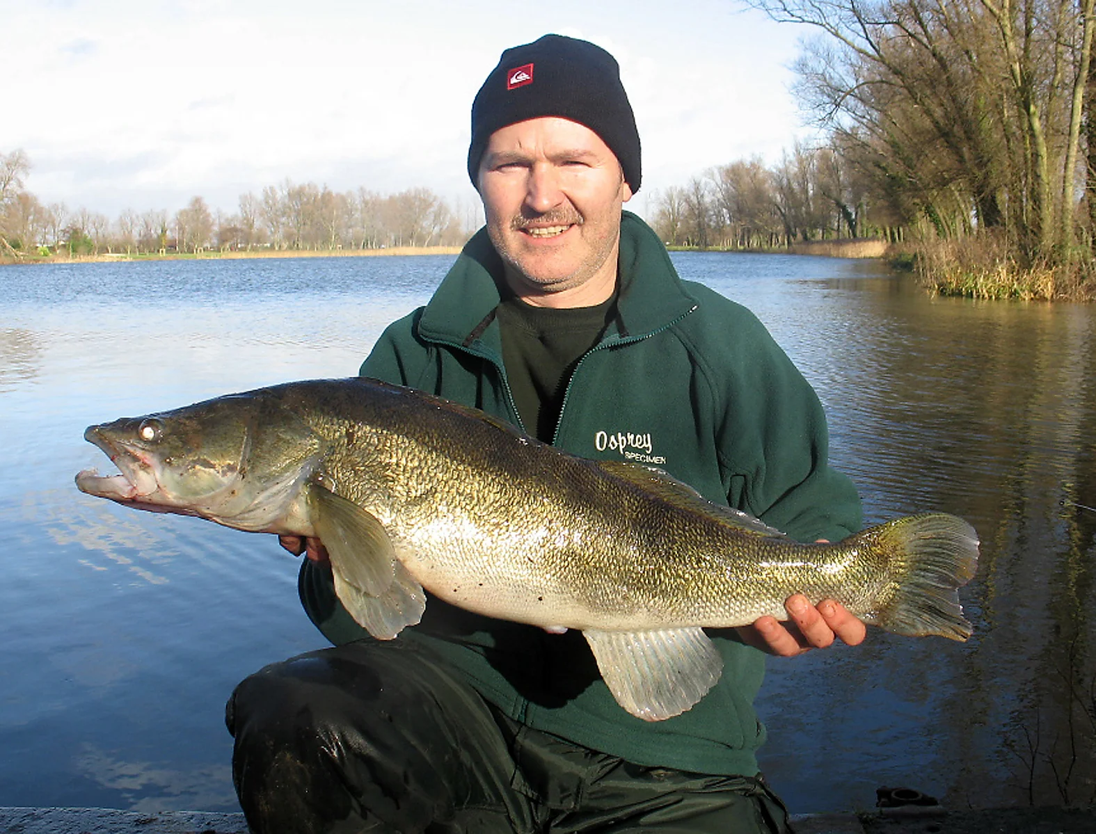 A first trip to Wyboston lakes, and my first double figure Zander. It went 10lb 13ozs