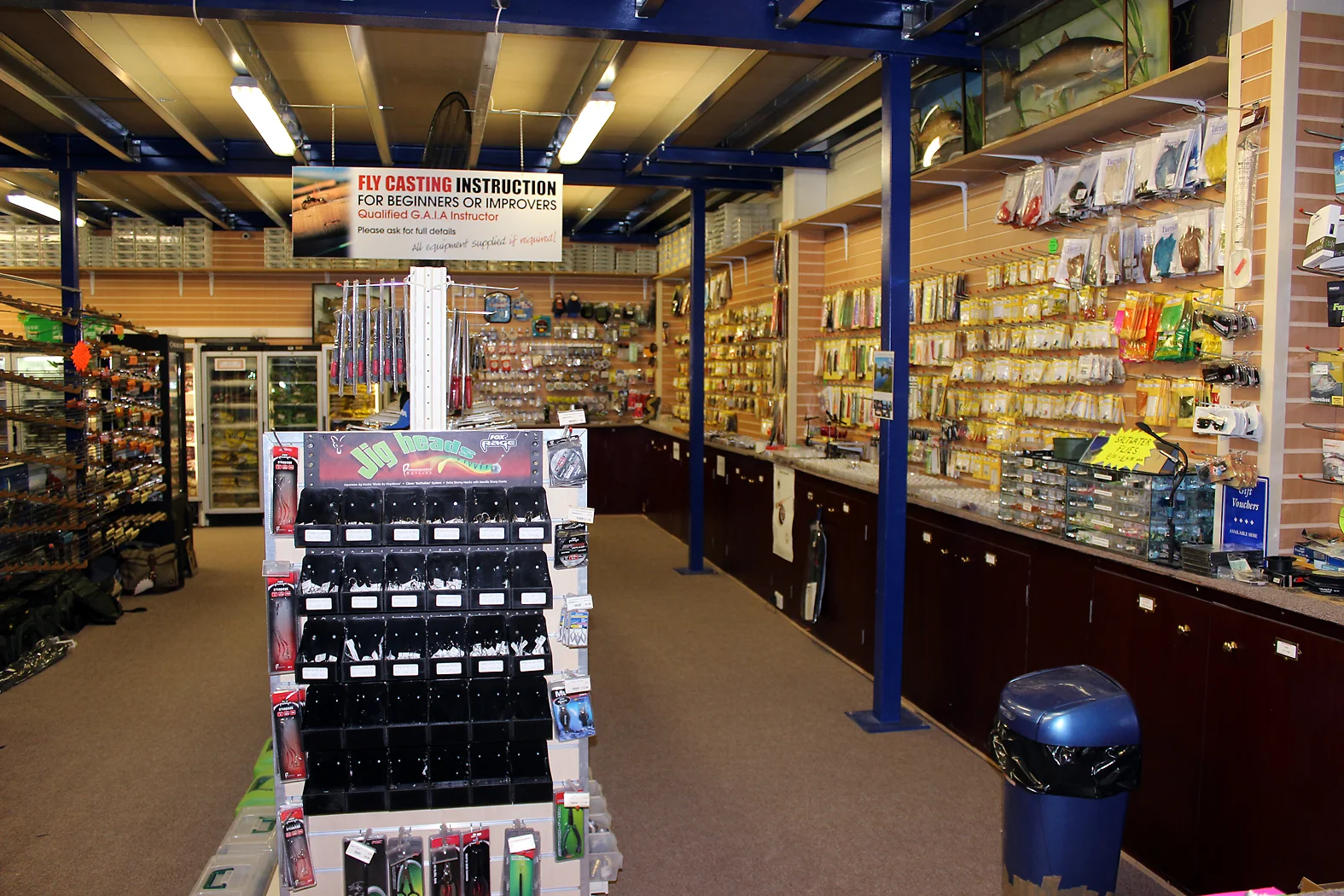 or even fly fishing tackle...