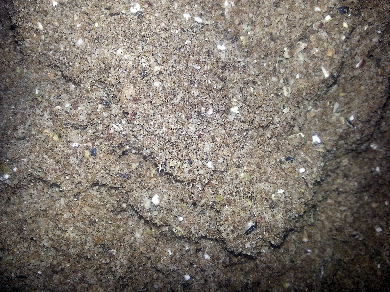 Mix well to get all the ingredients spread evenly through the batch