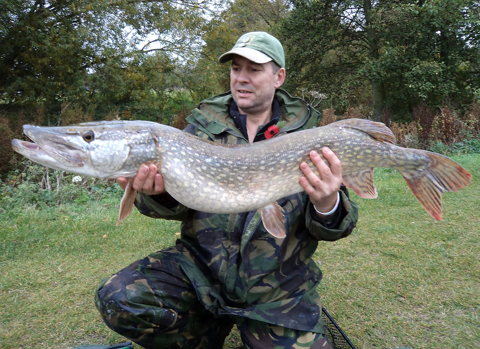 Not a bad start, this one went 17lb+