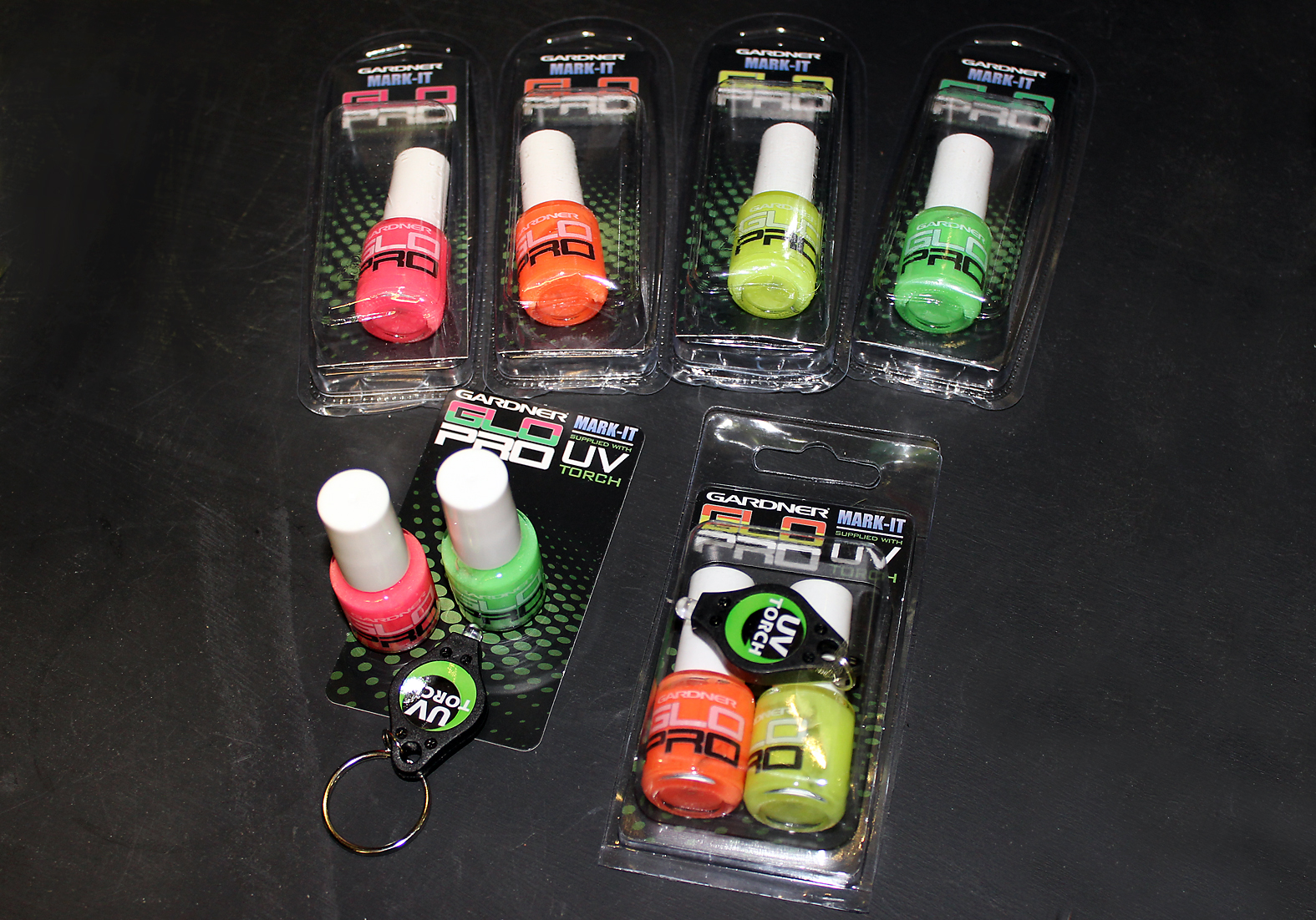 Not keeping us in the dark anymore, Gardner's Glo Pro line marker...