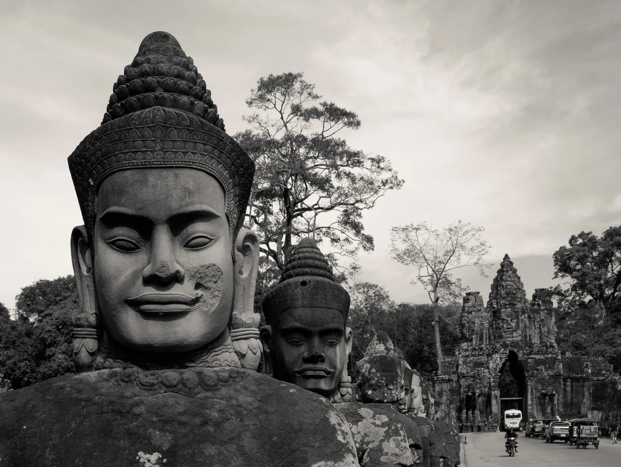Entrance to Bayon, Siem Reap, Cambodia
