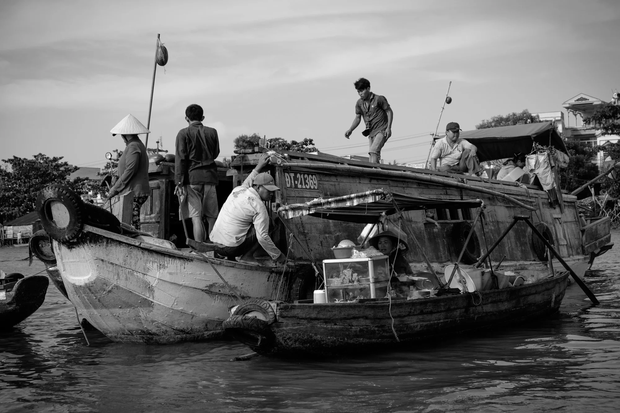 Cái Răng floating market, Cần Thơ, Vietnam