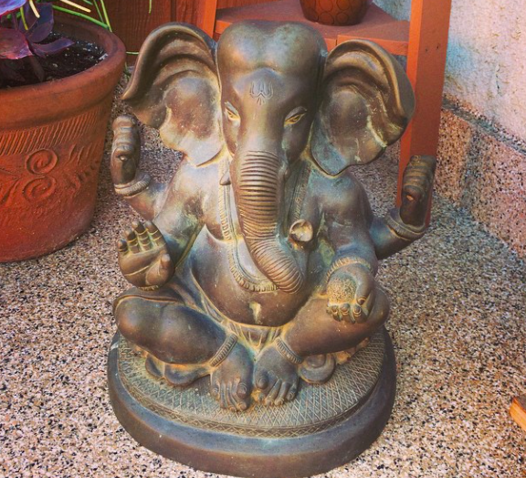 Leaving one Ganesh, heading to the next Ganesh. 