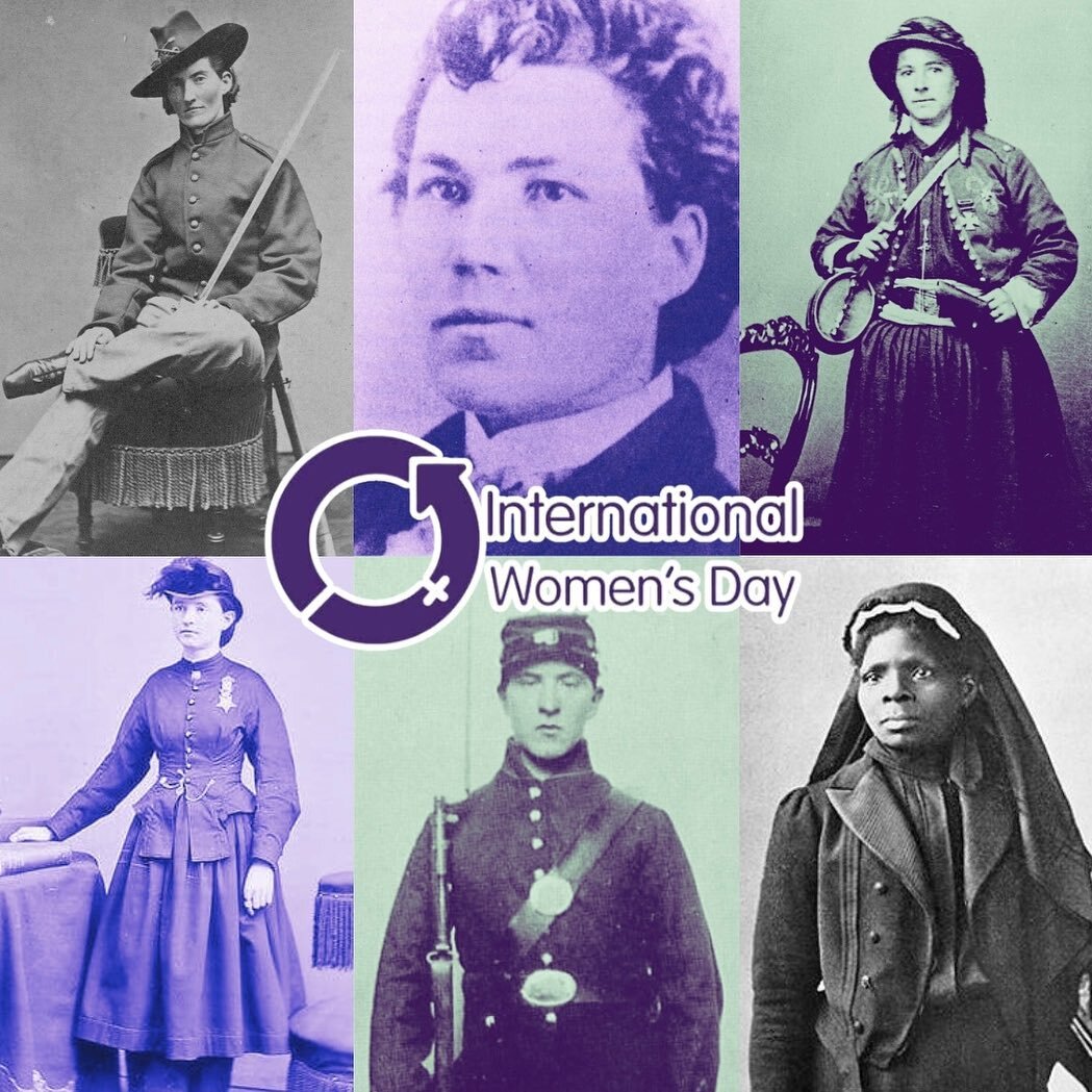 Happy International Women&rsquo;s Day, @reenactress fans! 

Did you know that several women soldiers who fought in the American Civil War including Jane Perkins (Ireland), Marie Tepe (France), and Sarah Emma Edmonds (Canada) were born abroad?! 

That