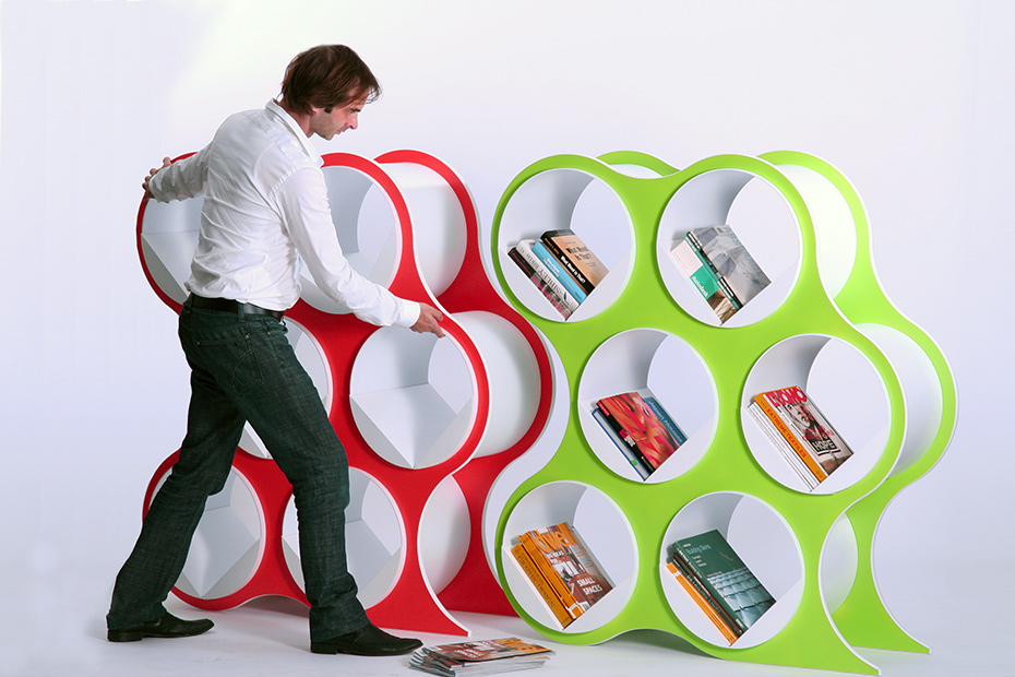 BOLLA: Stable and Easy to Move Modern Shelving 