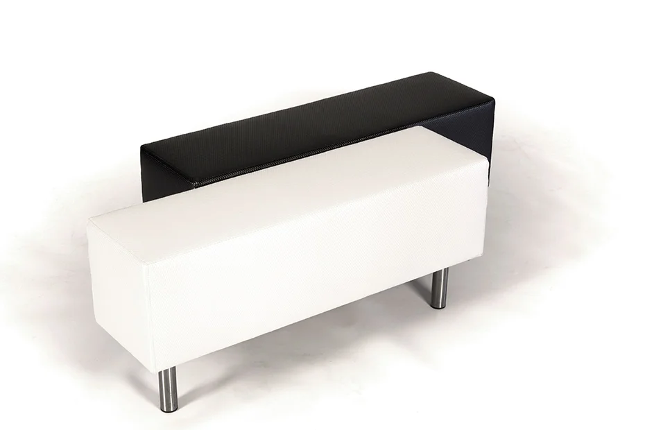 FINGER OTTOMAN Height 16" Width 47" Depth 21"